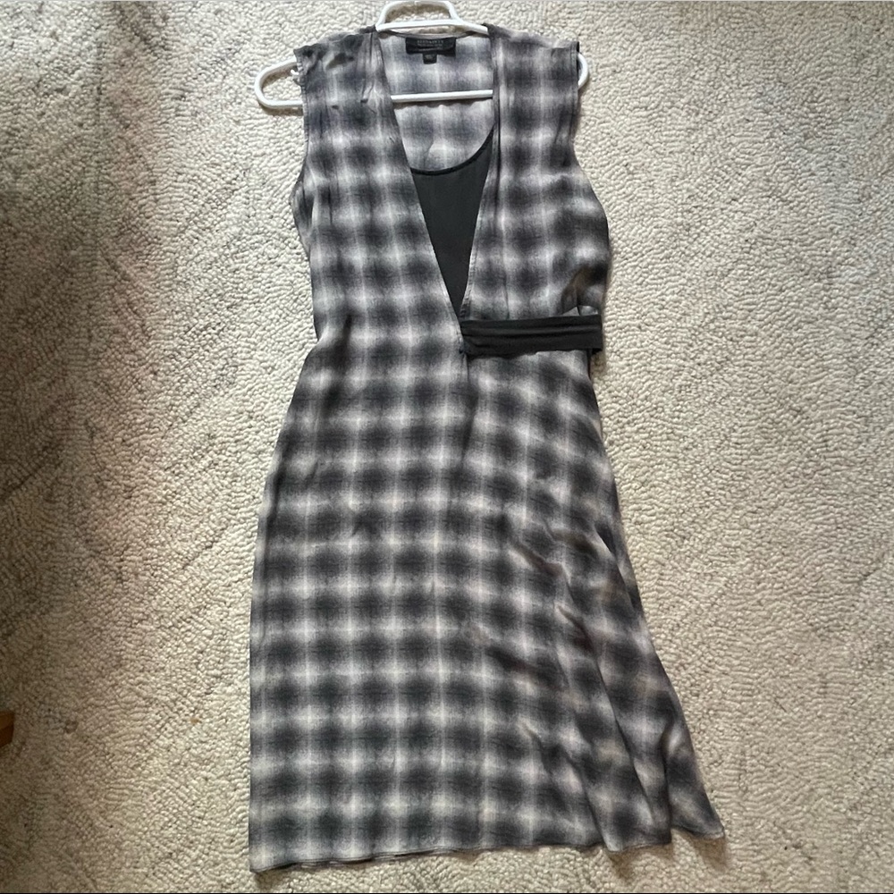 All Saints 100% silk dress